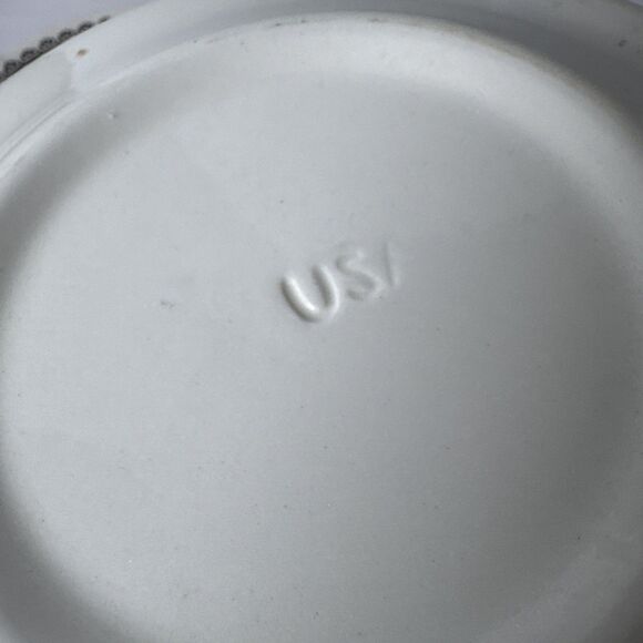 6 Vintage Royal China USA Hampshire Brown 6.5”Bread/Dessert Plates Excellent - Picture 10 of 10